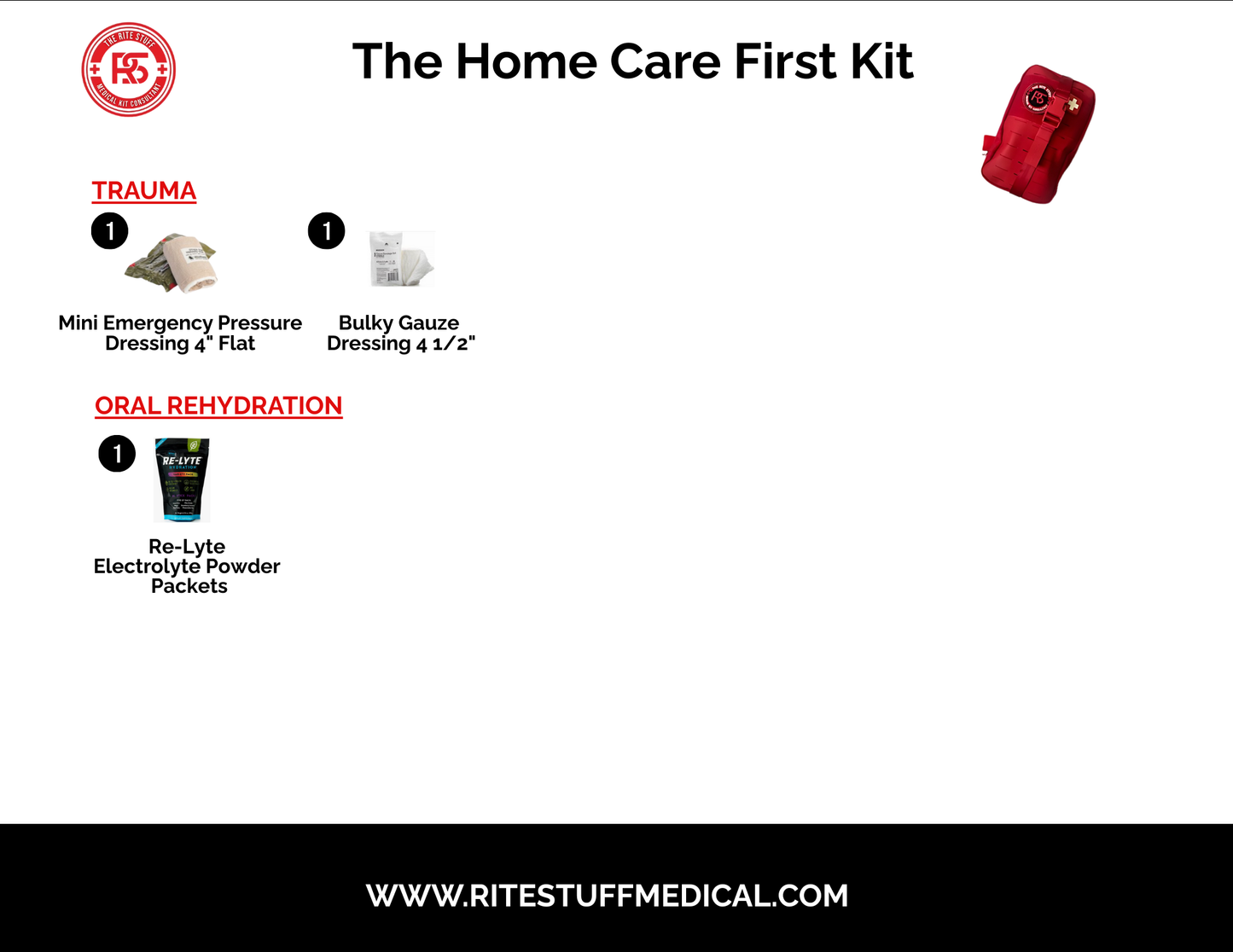 HOME CARE FIRST AID KIT