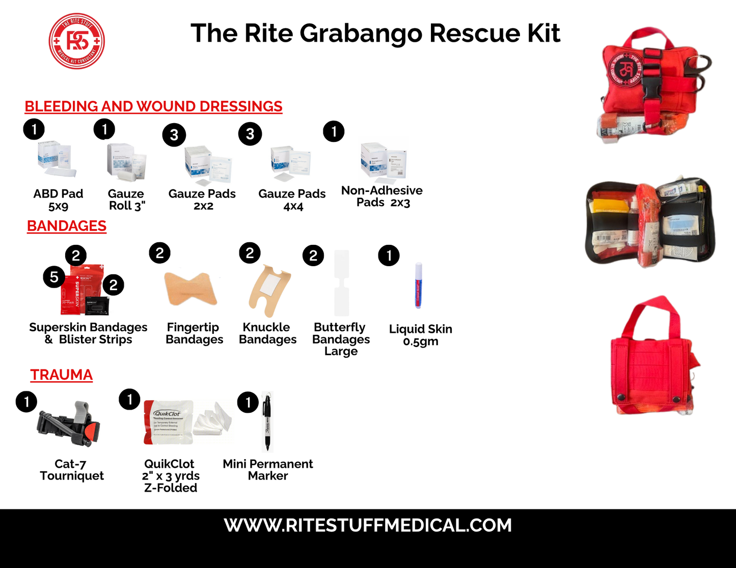 THE RITE GRABANGO RESCUE KIT