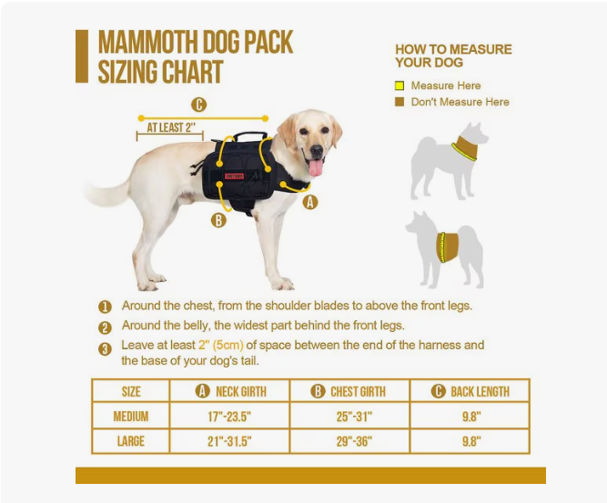 THE K9 EMERGENCY SADDLE BAG- MEDIUM (OneTigres)