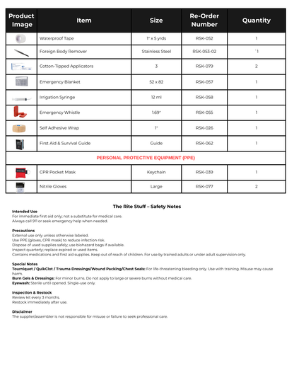 The Rite First Aid and Trauma Kit