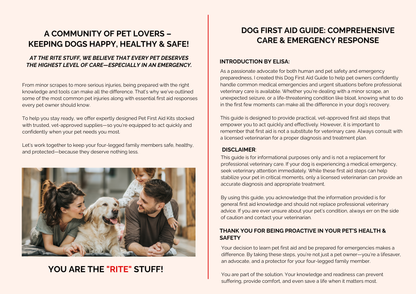 PAW-TROL: THE ULTIMATE FIRST AID GUIDE FOR DOGS